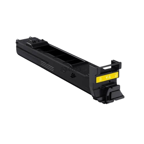 Konica Minolta A0DK252 XL gul kompatibel toner 8000 sidor