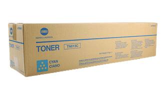 Konica Minolta TN613C cyan original toner 30000 sidor (A0TM450)