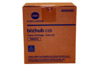 Konica Minolta TNP-27C cyan original toner 4500 sidor (A0X5453)