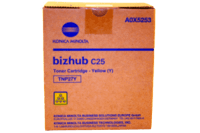 Konica Minolta TNP-27Y gul original toner 4500 sidor (A0X5253)