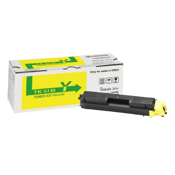 Kyocera TK-5135Y gul original toner 5000 sidor (1T02PAANL0)