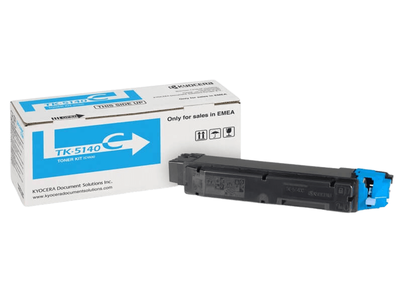 Kyocera TK-5140C cyan original toner 5000 sidor (1T02NRCNL0)
