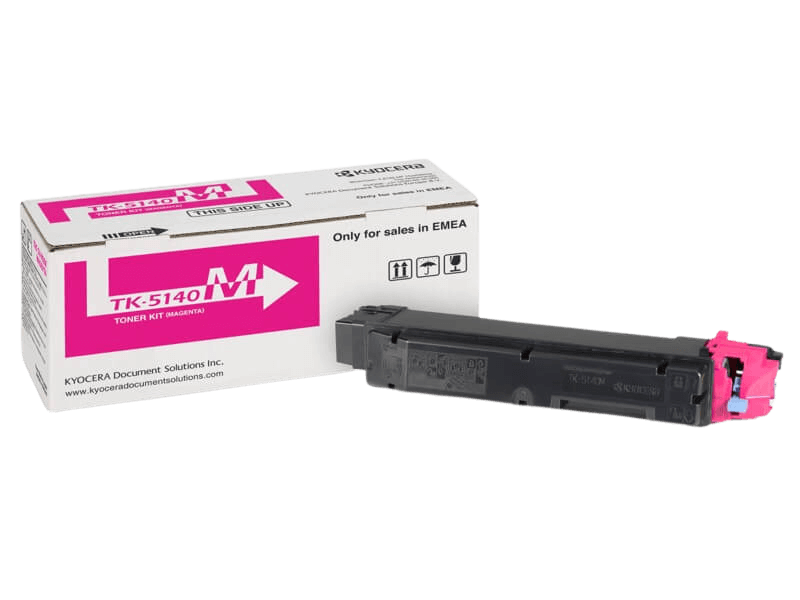 Kyocera TK-5140M magenta original toner 5000 sidor (1T02NRBNL0)