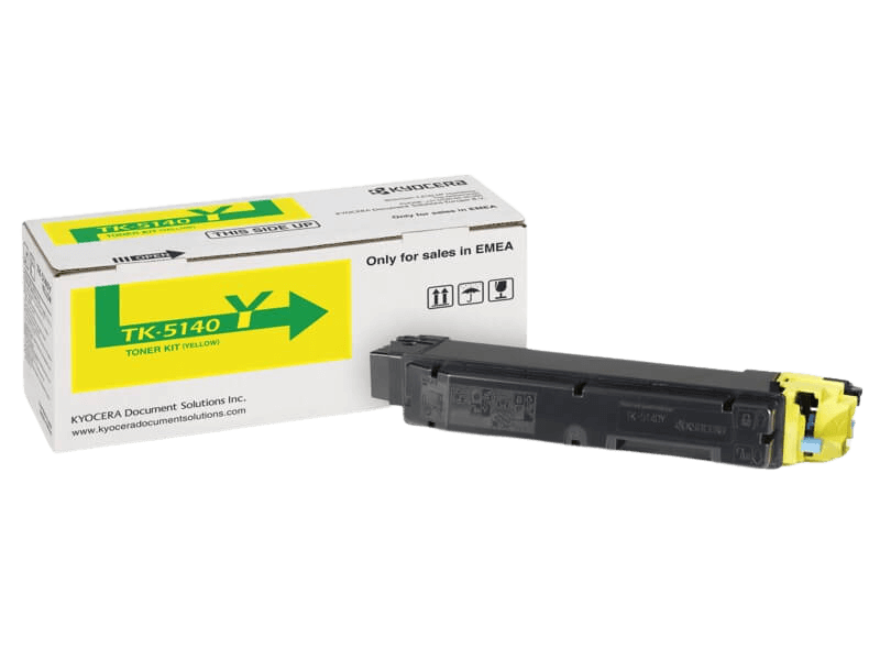 Kyocera TK-5140Y gul original toner 5000 sidor (1T02NRANL0)