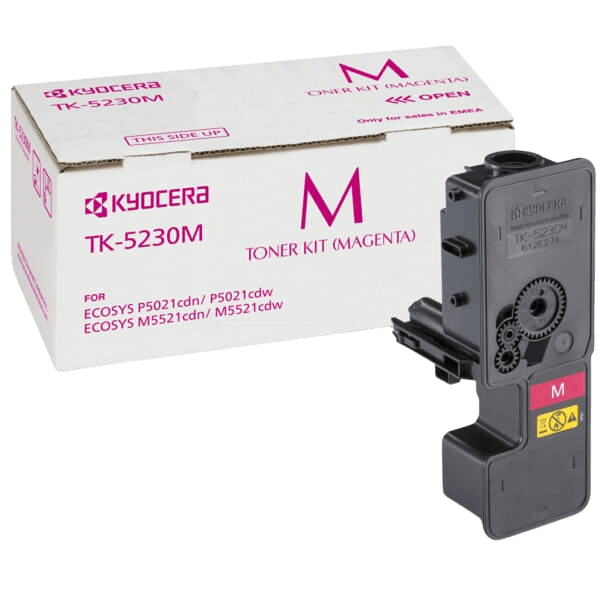 Kyocera TK-5230M XL magenta original toner 2200 sidor (1T02R9BNL0)
