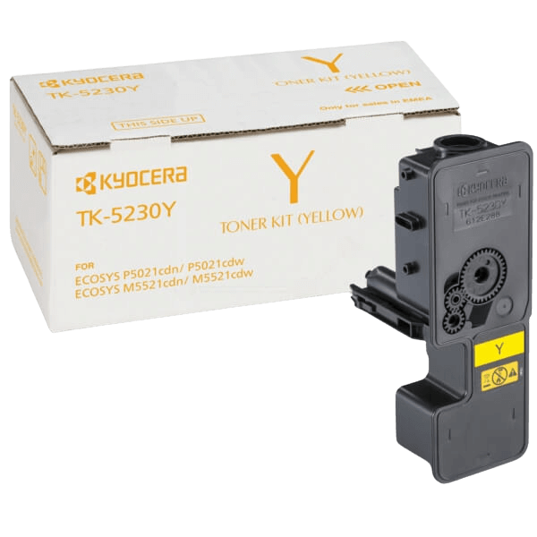 Kyocera TK-5230Y XL gul original toner 2200 sidor (1T02R9ANL0)