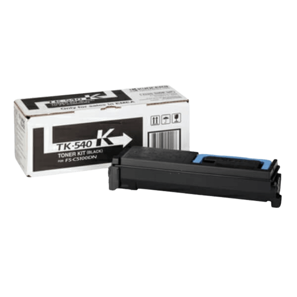 Kyocera TK-540K svart original toner 5000 sidor (1T02HL0EU0)
