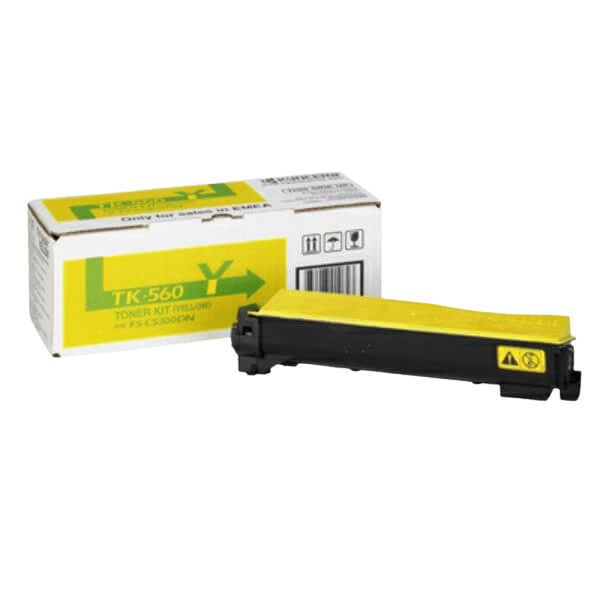 Kyocera TK-560Y gul original toner 10000 sidor (1T02HNAEU0)