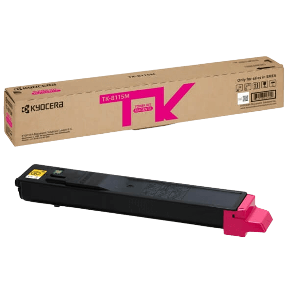 Kyocera TK-8115M magenta original toner 6000 sidor (1T02P3BNL0)
