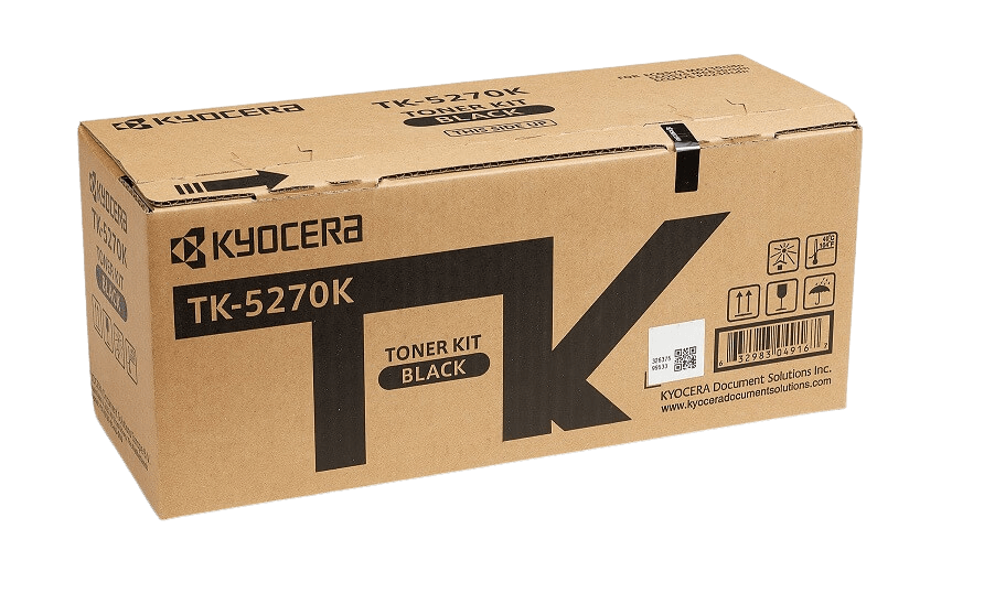 Kyocera TK5270BK svart original toner 8000 sidor (1T02TV0NL0)