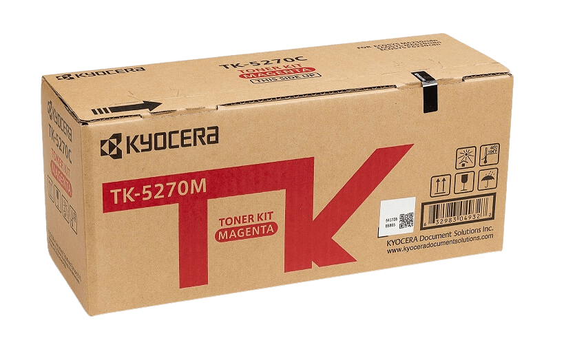 Kyocera TK5270M magenta original toner 6000 sidor (1T02TVBNL0)