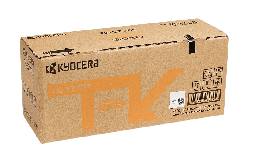 Kyocera TK5270Y gul original toner 6000 sidor (1T02TVANL0)
