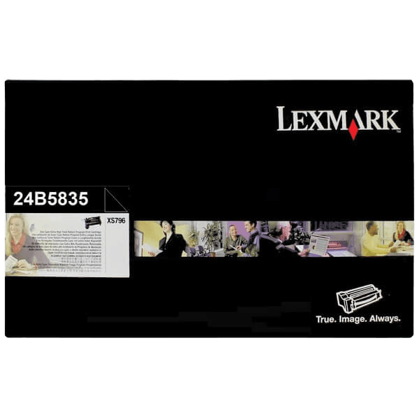Lexmark 24B5835 svart original toner 20000 sidor