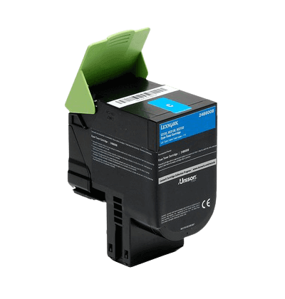 Lexmark 24B6008 cyan original toner 3000 sidor