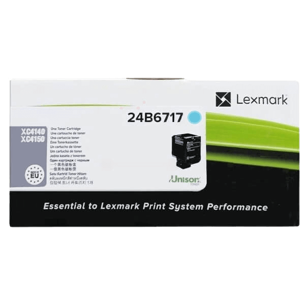 Lexmark 24B6717 cyan original toner 13000 sidor