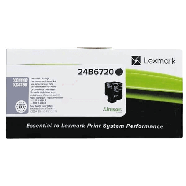 Lexmark 24B6720 svart original toner 20000 sidor