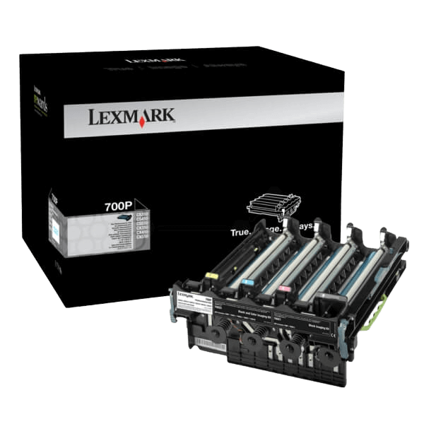 Lexmark 700P CMYK tillbehör - original imaging unit 40000 sidor (70C0P00)