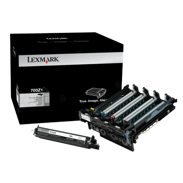 Lexmark 700Z1 svart tillbehör - original imaging unit 40000 sidor (70C0Z10)