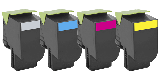 Lexmark 702HK XL 4 st rabattpaket toner 13000 sidor - kompatibel