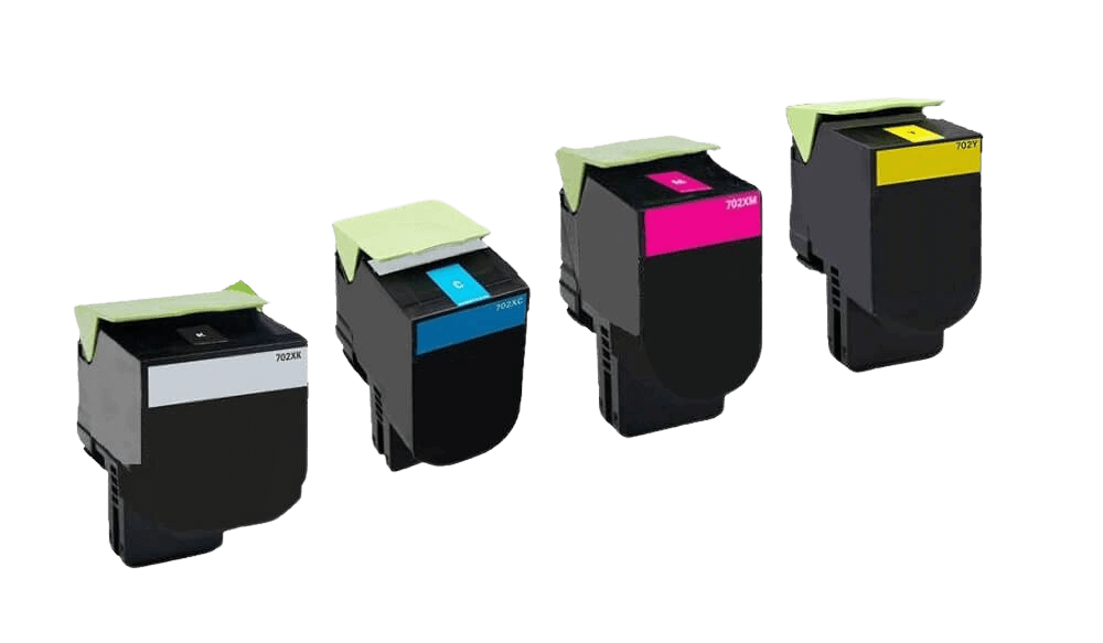 Lexmark 702XK XXL 4 st rabattpaket toner 20000 sidor - kompatibel