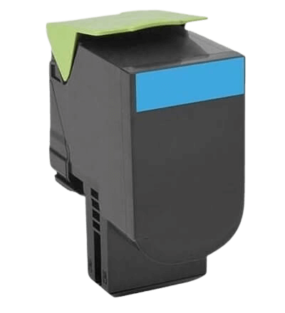 Lexmark 71B20C0 cyan kompatibel toner 2300 sidor