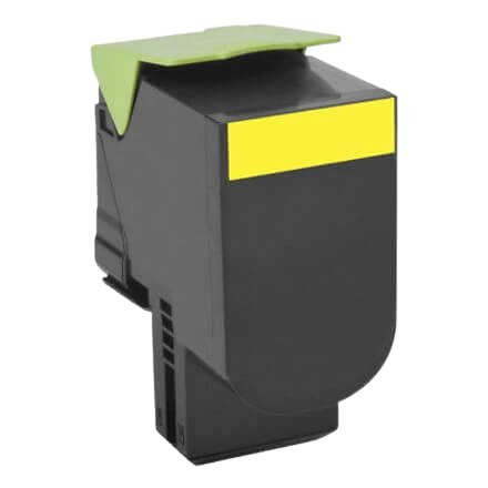 Lexmark 71B20Y0 gul kompatibel toner 2300 sidor