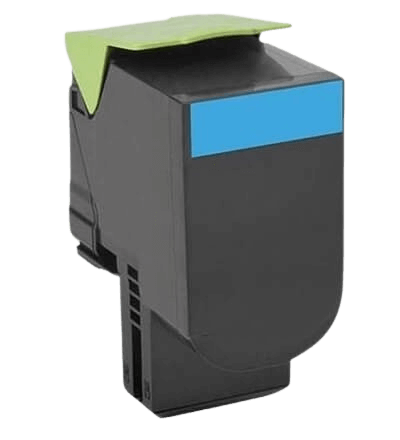 Lexmark 71B2HC0 XL cyan kompatibel toner 3500 sidor