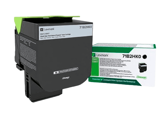 Lexmark 71B2HK0 XL svart original toner 6000 sidor