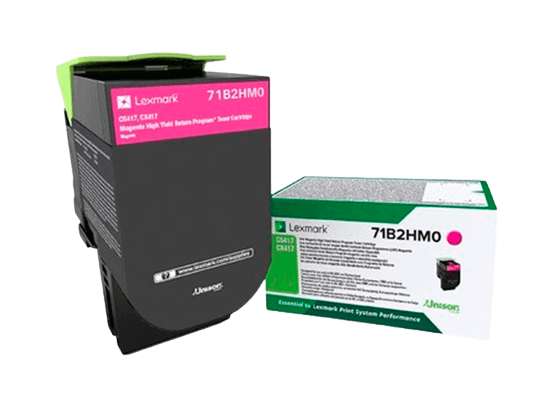 Lexmark 71B2HM0 XL magenta original toner 3500 sidor