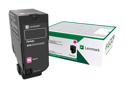 Lexmark 75B20M0 magenta original toner 10000 sidor