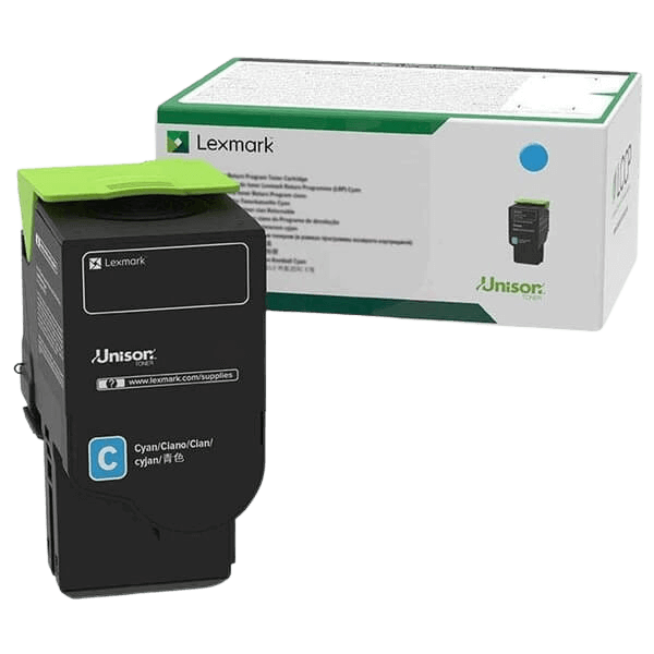 Lexmark 78C20C0 cyan original toner 1400 sidor