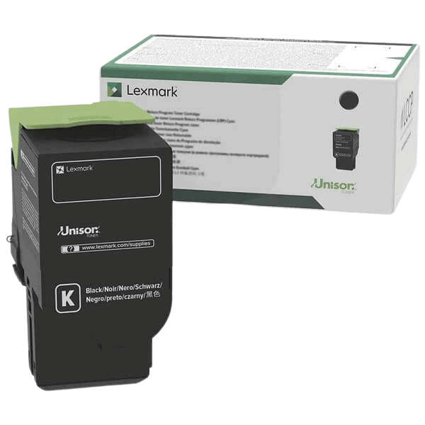 Lexmark 78C20K0 svart original toner 2000 sidor