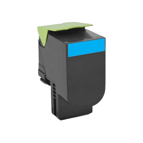 Lexmark 802HC XXL cyan kompatibel toner 3000 sidor (80C2HC0)