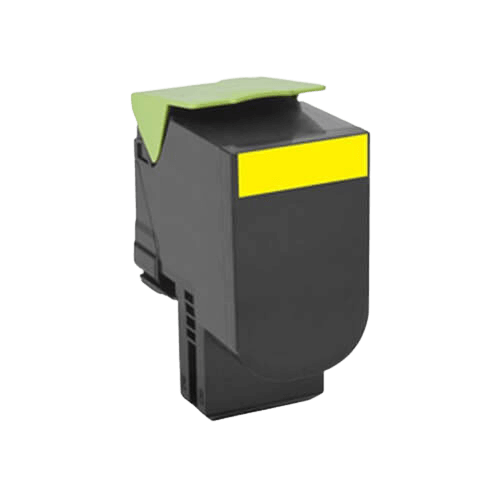 Lexmark 802HY XXL gul kompatibel toner 3000 sidor (80C2HY0)
