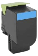 Lexmark 802SC XL cyan original toner 2000 sidor (80C2SC0)
