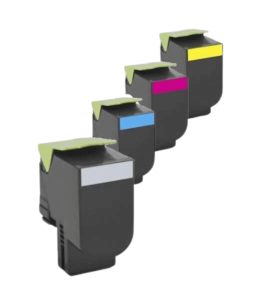 Lexmark 802SK XL 4 st rabattpaket toner 8500 sidor - kompatibel