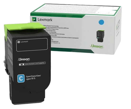 Lexmark C2320C0 cyan original toner 1000 sidor
