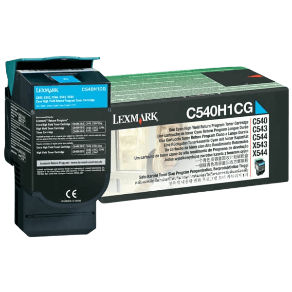 Lexmark C540H1CG cyan original toner 2000 sidor