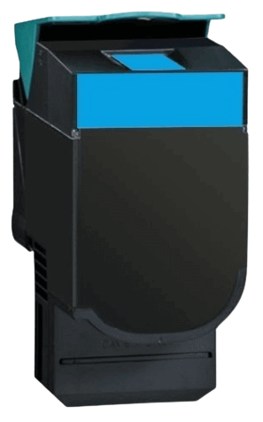 Lexmark C540H2CG cyan kompatibel toner 2000 sidor