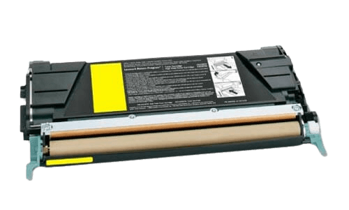 Lexmark C734 gul kompatibel toner 6000 sidor (C734A1YG)