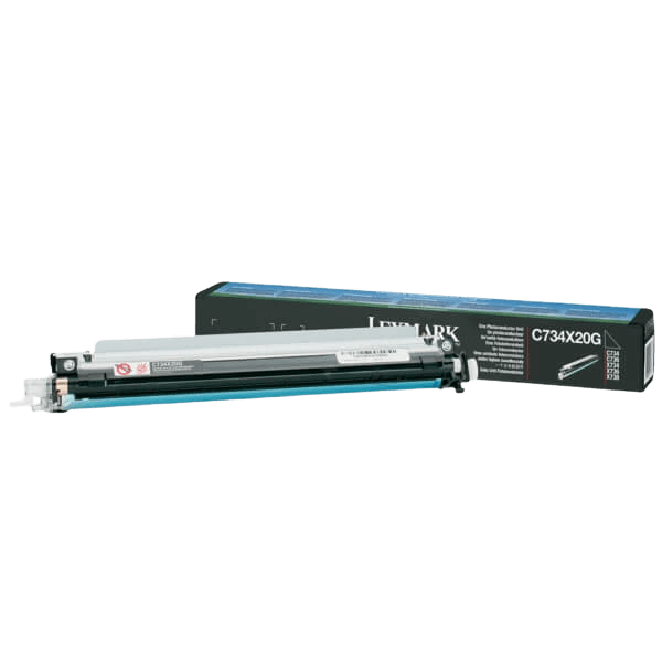 Lexmark C734X20G svart tillbehör - original trumma 20000 sidor