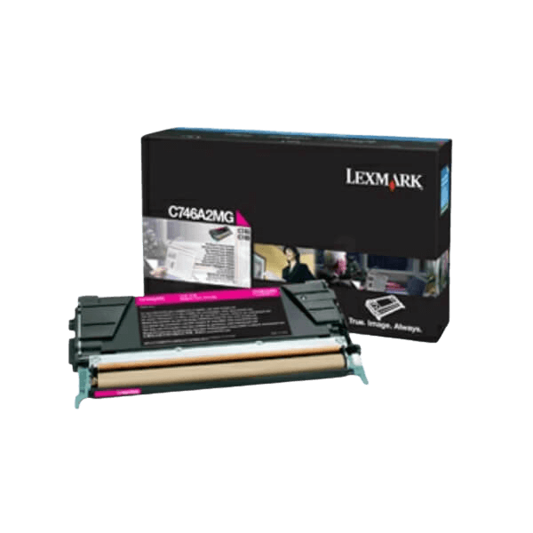 Lexmark C746 magenta original toner 7000 sidor (C746A3MG)