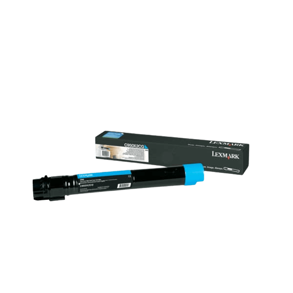 Lexmark C950X2CG XL cyan original toner 24000 sidor