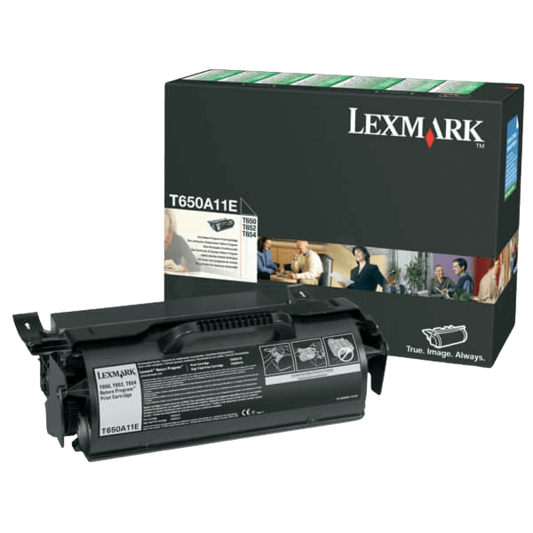 Lexmark T650A11E / T650A21E svart original toner 7000 sidor