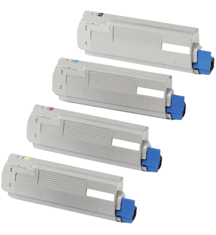 OKI 43865724 4 st rabattpaket toner 26000 sidor - kompatibel