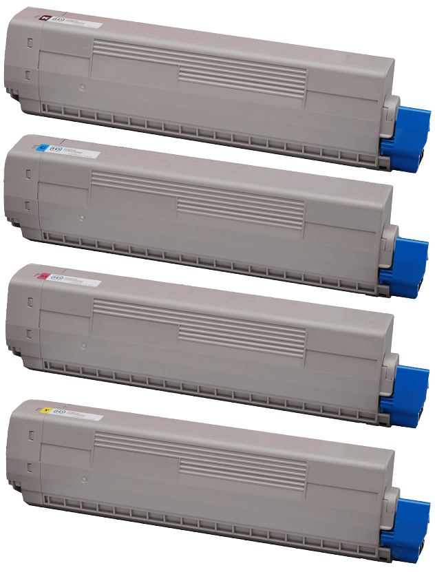 OKI 44844508 4 st rabattpaket toner 40000 sidor - kompatibel