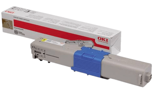 OKI 44973533 gul original toner 1500 sidor