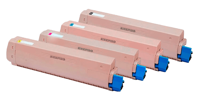 OKI 45862840 4 st rabattpaket toner 29200 sidor - kompatibel