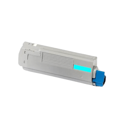 OKI 46490607 XL cyan kompatibel toner 6000 sidor
