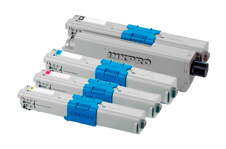 OKI 46490608 XL 4 st rabattpaket toner 25000 sidor - kompatibel